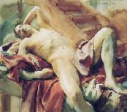 John Singer Sargent ritratto di Nicola D Inverno Spain oil painting artist